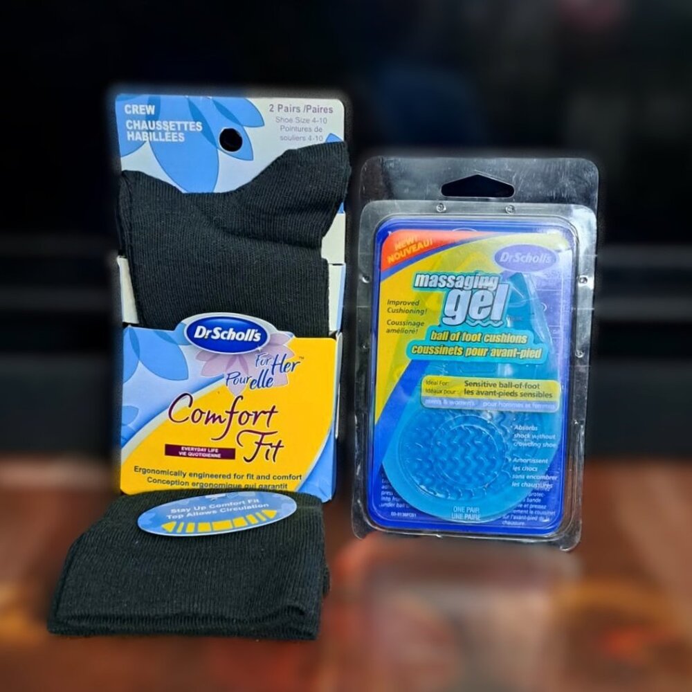New Dr. Scholl's Comfort & Gel: The ultimate foot care bundle for all-day relief